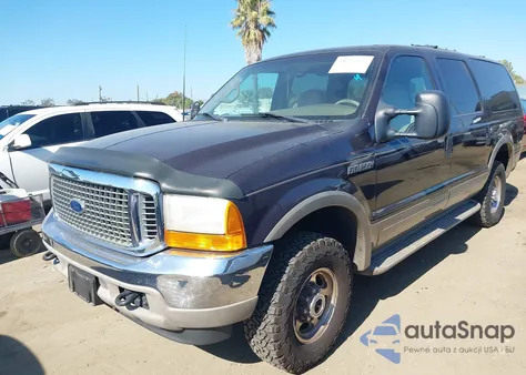 2001 Ford Excursion Limited from USA, damaged, VIN 1FMNU43S21EC12820